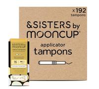 Mooncup Applicator Tampons - Safe for Sensitive Skin - 192 Count, Regular