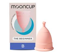 Mooncup® Beginner Menstrual Cup, Reusable, Ultra Soft & Easy Insert, Great for Heavy Flows, Size B, Age Under 30 (Pack of 1)