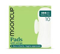 Mooncup Pads with Wings Medium/Day 10 pack