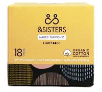 Mooncup Naked Tampons - Light - Pack of 18