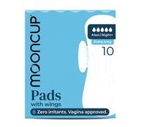 Mooncup Night Pads with Wings - Maxi - Pack of 10
