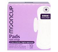 Mooncup Pads With Wings (Heavy/Night) - 10 Pack
