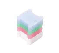 MOONDAME 50Pcs Embroidery Craft Thread Bobbin For Storage Holder