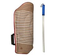 MOONDAME Linen Dog Biting Sleeve For Arm For German Shepherd Large Dog Training Household Outdoor