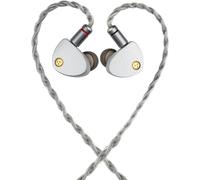 MOONDROP Aria 2 Silver IEM 10mm Dynamic Driver Hi-Fi Earphones 3.5mm 4.4mm