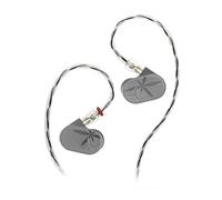 Moondrop LAN II Earphone 4.4mm 3.5mm Plug 0.78mm Interchangeable Cable 10mm Double-Cavity HiFi in-Ear Wired Headphones (LAN II POP)