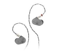 Moondrop LAN II Earphone 4.4mm 3.5mm Plug 0.78mm Interchangeable Cable 10mm Double-Cavity HiFi in-Ear Wired Headphones (LAN II REF)