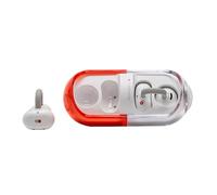 Moondrop Pill Open Ear Headphones Bluetooth 6.0 OWS Hanging Headphones IPX4 Open Ear Clip Wireless Earphones Built-in AI ENC MD-0WS-003 (Red)