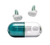 Moondrop Pill Open Ear Headphones Bluetooth 6.0 OWS Pendants IPX4 Open Ear Clip Wireless Earbuds AI ENC MD-0WS-003 (Green)