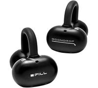 Moondrop Pill Open Ear Headphones OWS Hanging Earphones IPX4 Ear Clip Wireless Earbuds (Black)