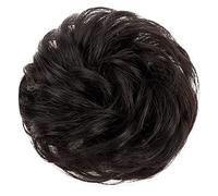 MoonEyes 1 PCS Brown Hair Synthetic Fiber Hair Bun Extension For Women