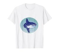 Moonfish Mola Mola Sunfish Moonfish Sea Lives Diving Ocean Value Graphic T-Shirt, Men, White, M
