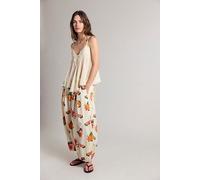 Moonflower Printed Pull-On Balloon Pants at Free People in Funky Fruits, Size: XS - female