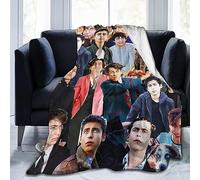 Moonforever Blanket Aidan Gallagher Soft and Comfortable Wool Fleece Throw Blankets for Decor Sofa Office car Home,Cozy Plush Camping Yoga Travel Decoration Beach Blanket Gift