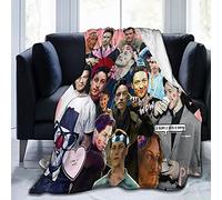 Moonforever James McAvoy Throw Blanket Fleece Blanket Lightweight Soft Flannel Living Room Bedroom Sofa Quilt Blankets All Season Air Conditioning Blanket…