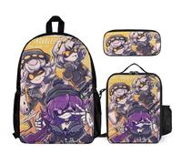 Moonforever Murder Drones Unisex 3 Pcs Backpack Combination Set 16 In Daypack Insulated Lunch Bag