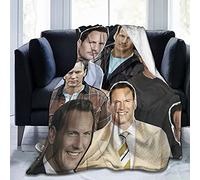 Moonforever Patrick Wilson Super Soft and Comfortable Flannel Throw Blankets Camping Blanket Beach Blankets for Decoration Bedroom Living Room Yoga