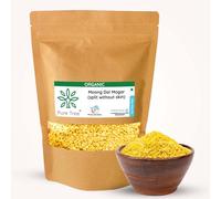 Moong Split without Skin 850 g Dhuli Yellow Moong Dal Dhuli Plant Based High Protein
