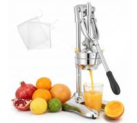 Moongiantgo Commercial Manual Juicer Hand Press Citrus Juicer Extractor Pomegranate Orange Lime Lemon Squeezer Fruit Juicer Machine