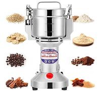Moongiantgo Electric Grain Grinder 700g/1.54lb Stainless Steel Grain Mill Grinder 2500W 36000RPM Spice Grinder Efficiency Grinding for Coffee/Cereal/Herb/Spice with Overload Protection&Open-Cover-Stop