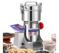 Moongiantgo LED Display Grain Grinder 800g/1.76lb Spice Grinder Electric 2500W 36000RPM Grain Mill Grinder Stainless Steel 30s High-speed Superfine Grinding for Dried Material with Overload Protection
