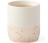 Moonkie Baby Cup, Silicone Sippy Cups, Weaning Essential for 4M+, Weighted Base, BPA Free, with Capacity Markings, Training for Toddler 6-12 Months, 2oz(Ivory)