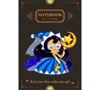 Moonlight Cookie - Notebook: Cookie Run Character Journal | 120 Lined Pages | 7 x 10 Writing Pad for School & Daily Use