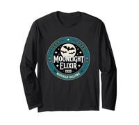 Moonlight Elixir Minthigh Hallowe 1920 Bats Long Sleeve T-Shirt