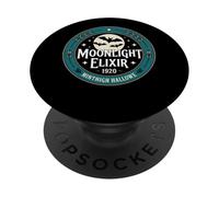 Moonlight Elixir Minthigh Hallowe 1920 Bats PopSockets Adhesive PopGrip