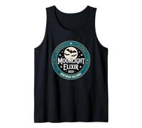 Moonlight Elixir Minthigh Hallowe 1920 Bats Tank Top
