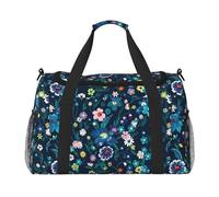 Moonlight Garden Lightweight Waterproof Large Capacity Handheld Shoulder Crossbody Travel Bag Personal Belongings Organizer Bag