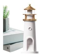 Moonlight Lamp Lighthouses Projector Night Light Rechargeable LED Table Nautical Wireless Lighthouses Home Decoration Moon Tower Night Lamp for Bedroom Living Room