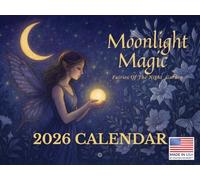 Moonlight Magic Calendar 2026 Monthly Wall Calender 12 Month | American Made In The USA