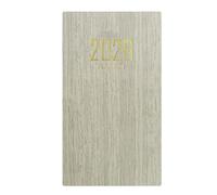 Moonlight Miles 2026 Pocket Diary A6 Week to View Small Slim Diary Full Year Agenda 2026 Weekly Planner Organiser Appointment Work Academic Diary (White)