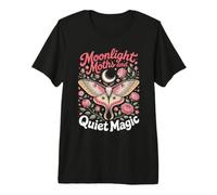 Moonlight Moths and Quiet Magic Butterfly Moth Nature Premium T-Shirt