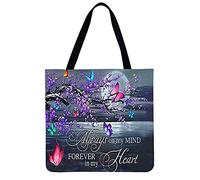 Moonlight Printed Shoulder Shopping Bag Casual Large Tote Handbag
