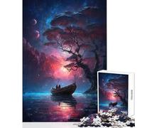 Moonlight Serenade for Adults 1000 Piece Puzzle Train Logical Thinking And Problem-solving Relaxing Stress Free Enjoyment (38x52cm)