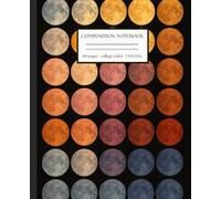Moonlight Spectrum Composition Notebook: A Lunar Color Study Journal (Violet Meadow)