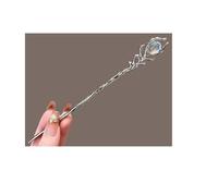 Moonlight Stone Women's Alloy Hairpin With Unique Design Antique Butterfly Liquid Metal Headpiece(Color-3)
