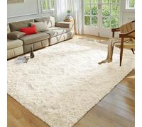 MOONLIGHT20015 Rugs Living Room Large 200x290 CM - Fluffy Cream Area Rugs for Bedroom, Hallway, Lounge - Modern Super Soft Thick Pile Non Slip Non-Shedding Shaggy Rug