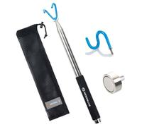Moonlike Disc Golf Retriever Pole 10 FT,Extendable Disc Golf Accessories Grabber
