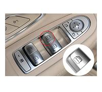 Moonlinks Window Switch Button Covers for Mercedes Benz C E GLC Class, Front Left Window Switch Repair Button Caps(1 Pcs,Fits Mercedes Benz W205 C Class W213 E Class W253 GLC Class 2018-2020)