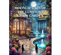 Moonlit Cats of the Luminous Glass Garden