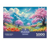 Moonlit CottageColossal Jigsaw Puzzles for Adults A Vast Collection of 1000 Advanced, Seemingly Impossible Challenging Puzzle Game Pieces - A Majestic Gift for Determined Adult And Young Adult Enthus