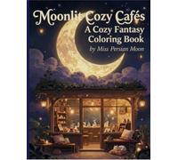 Moonlit Cozy Cafés: A Cozy Fantasy Coloring Book