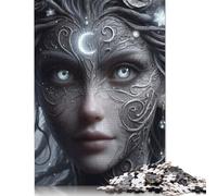 Moonlit Forest Nymph 1000 Pieces Jigsaw Puzzle for Adults Intellectual Game Jigsaw Puzzle Toys for Adults 1000pcs (38x26cm)