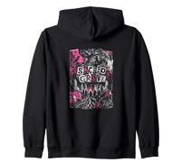 Moonlit Grove Sacred Forest Ritual Echoes Zip Hoodie
