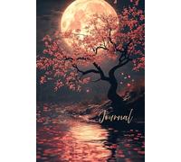 Moonlit Halloween Journal: A Beautiful Notebook Featuring a Cherry Tree Lit by the Full Moon - Perfect for Halloween Reflections, Autumn Writing, and Creative Inspiration