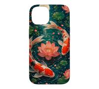 Moonlit Koi Pond Case for iPhone 14