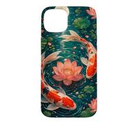 Moonlit Koi Pond Case for iPhone 15 Plus